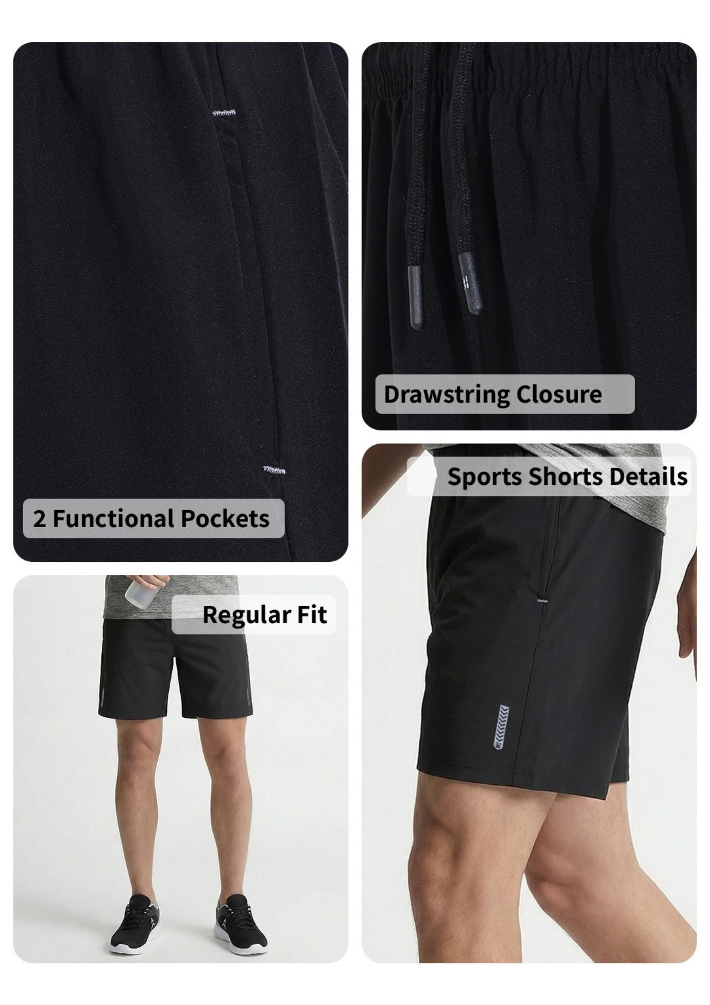 Sports 52 Wear Men's Essential Casual Shorts – Laid-back Comfort for Warm Days